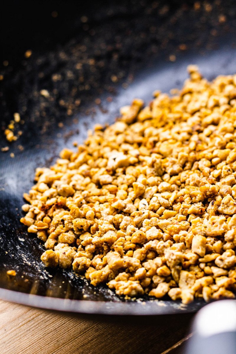 tempeh bolognese tempeh wok