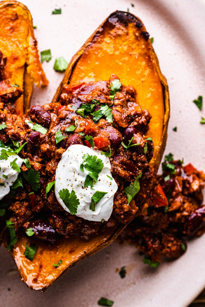 baked sweet potatoes