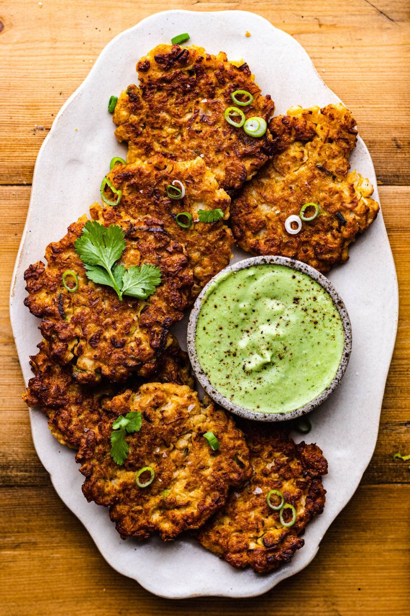 cauliflower fritters