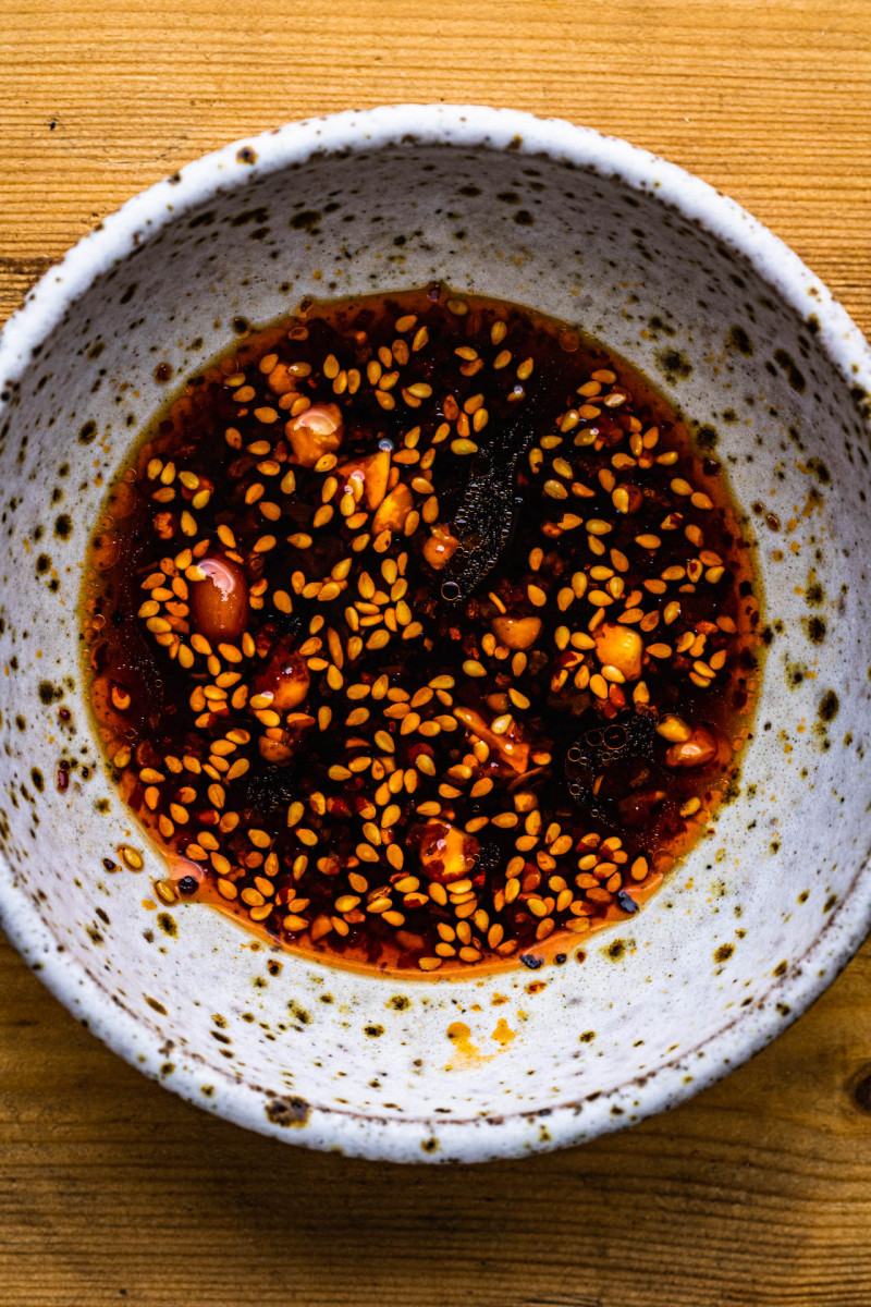 quick noodles tempeh sauce