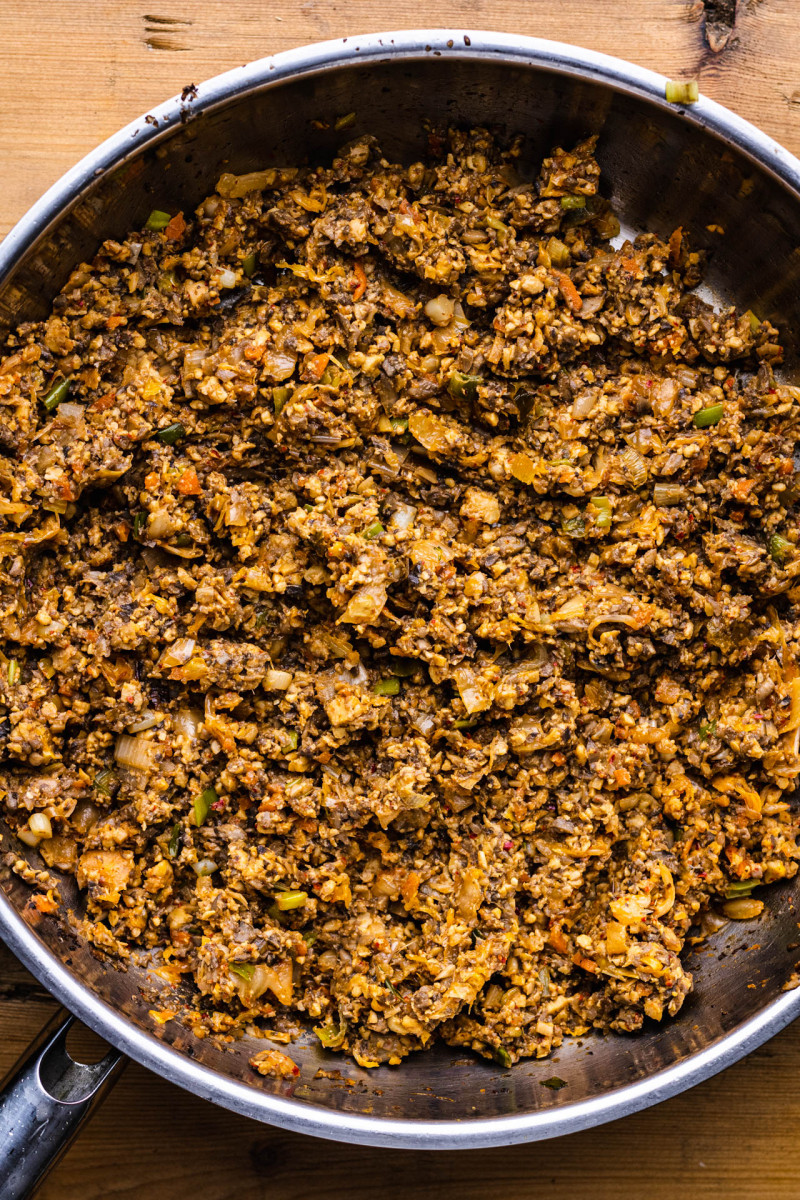 vegan gyoza tempeh filling