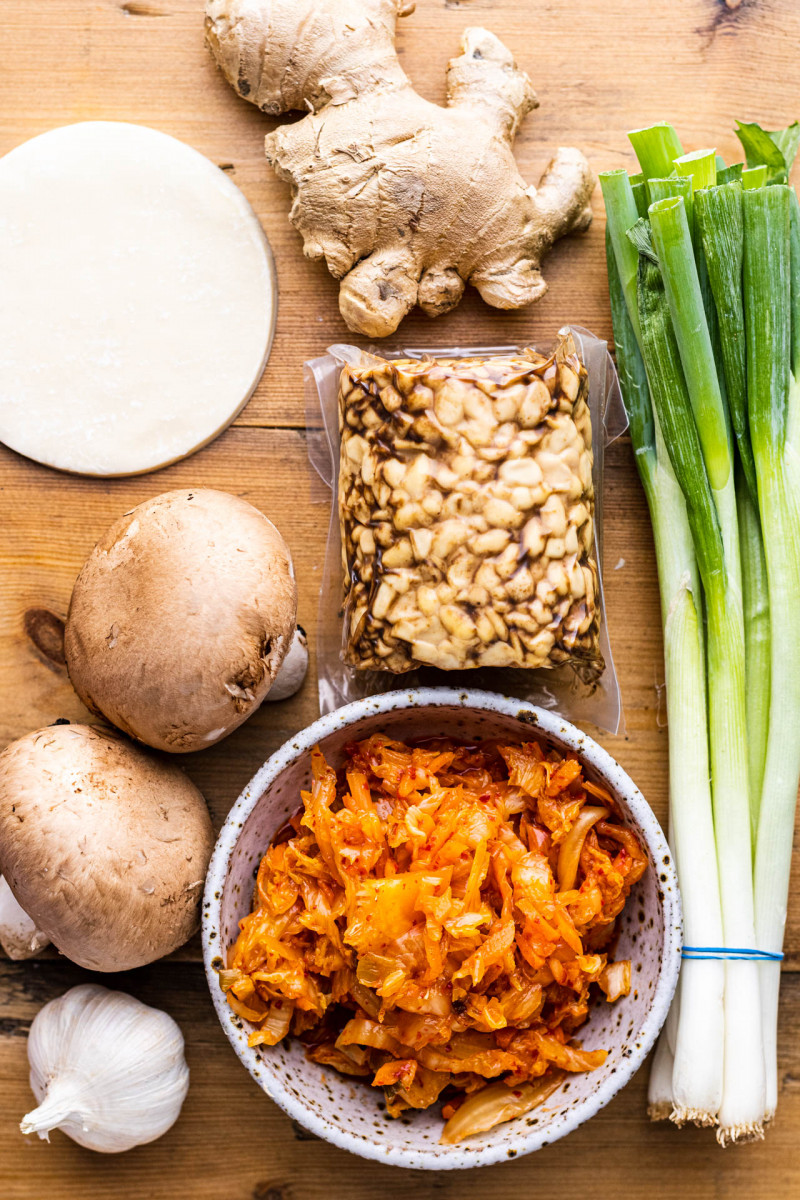 vegan gyoza tempeh ingredients