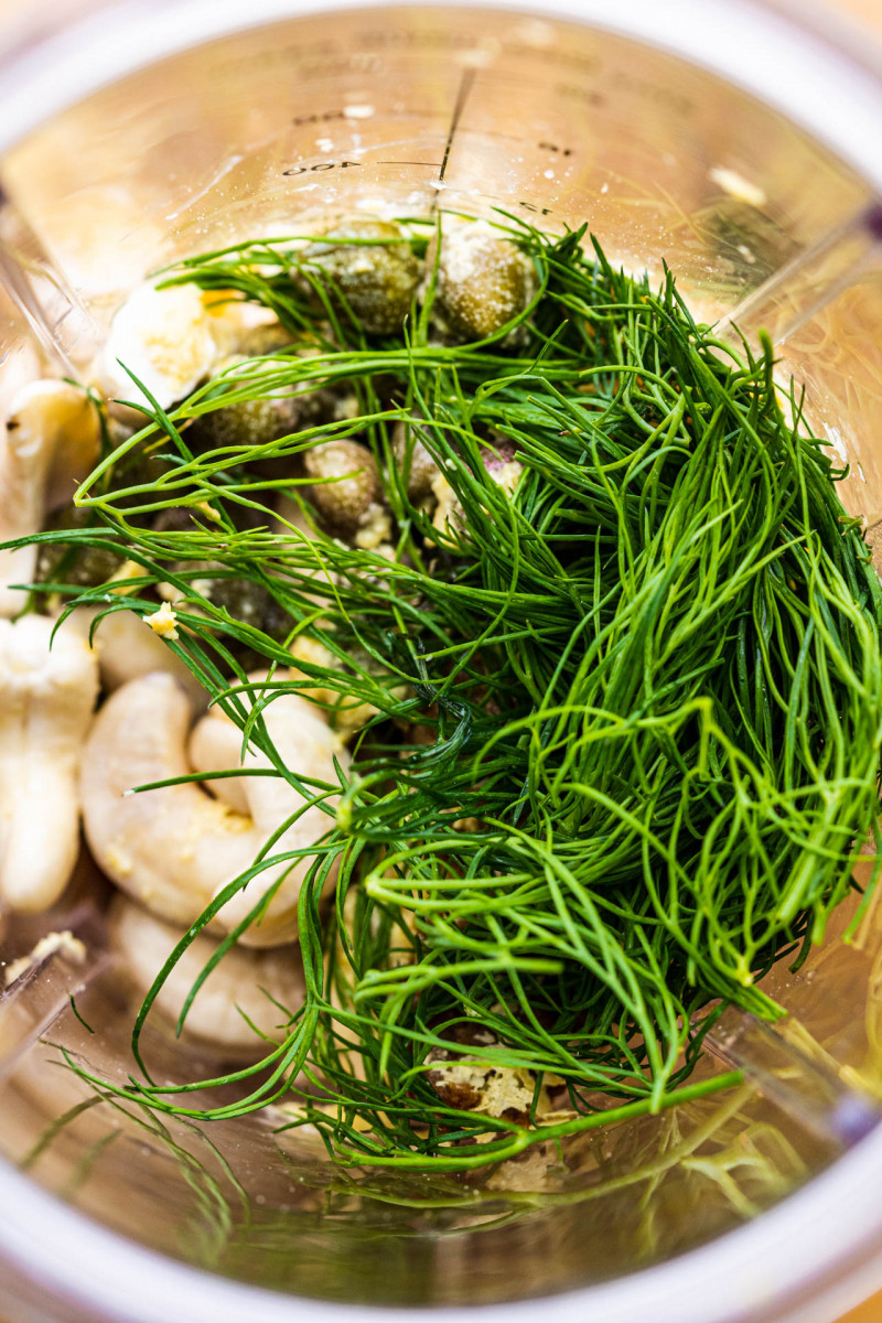 roasted beets dill cream unblended