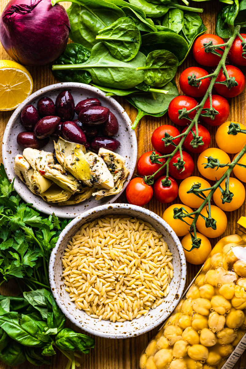 greek pasta salad ingredients