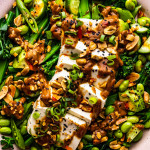 Summer salad with silken tofu