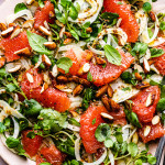 Grapefruit and fennel salad