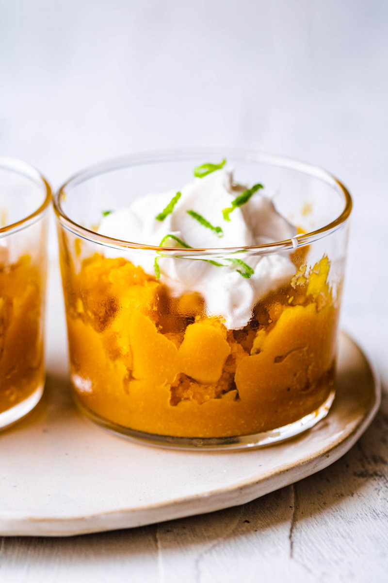 mango granita