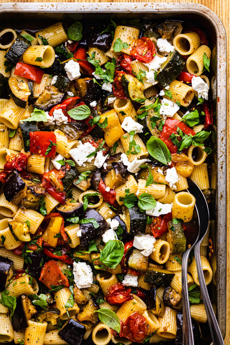roasted vegetable pasta