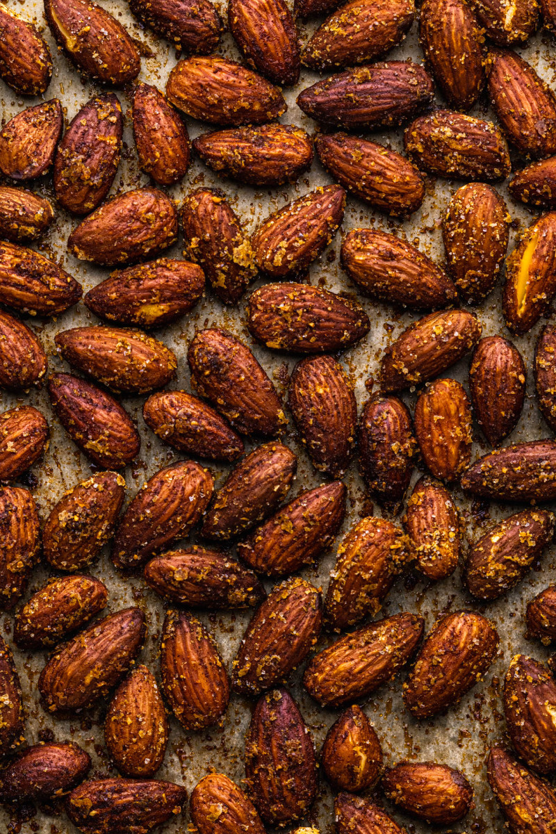 smoked almonds